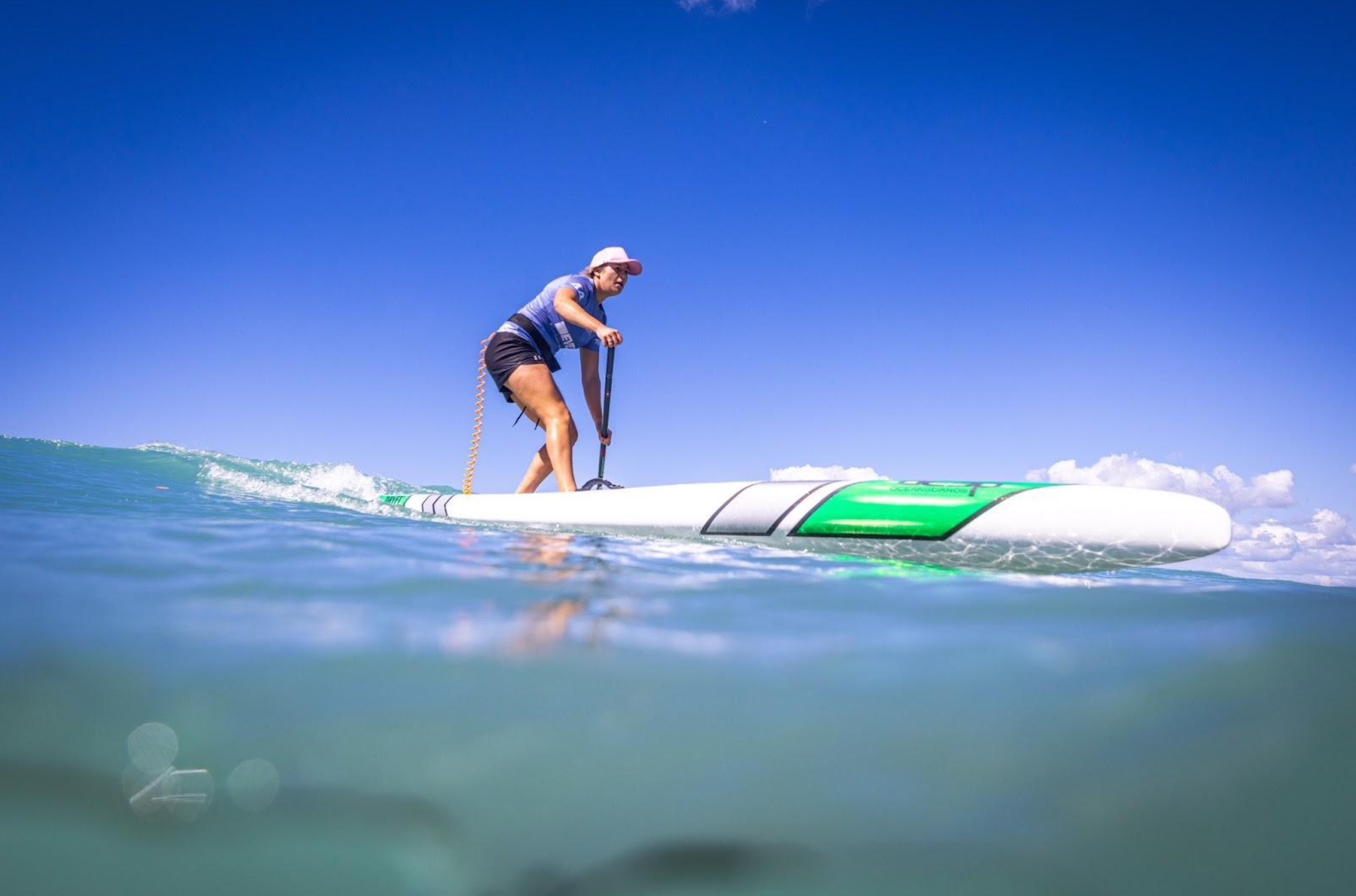 Maddie McAsey from NZ will be competing in tje Open Women's Stand Up Paddle Boarding (SUP) in Thailand